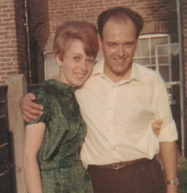 Vivian and Mick at our first home