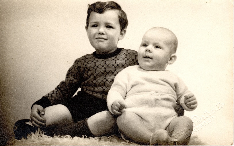 Mick and Colin late 1940s