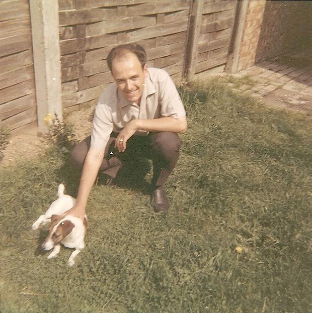 Vivian and Mick at our first home
