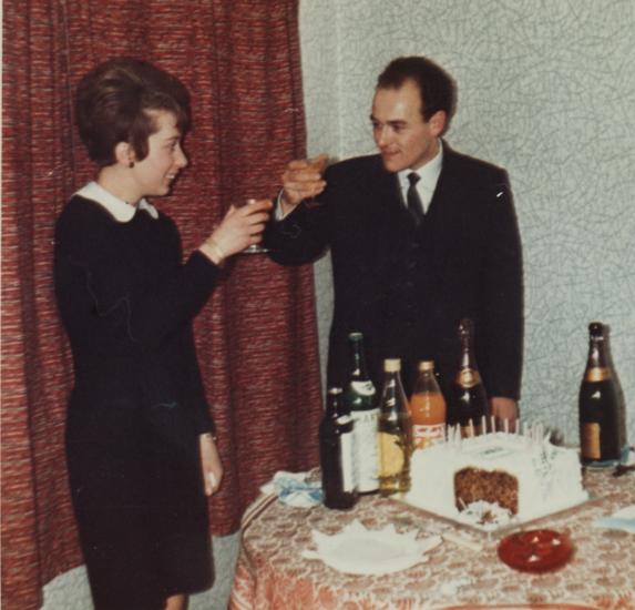 Vivian and Mick at her 21st